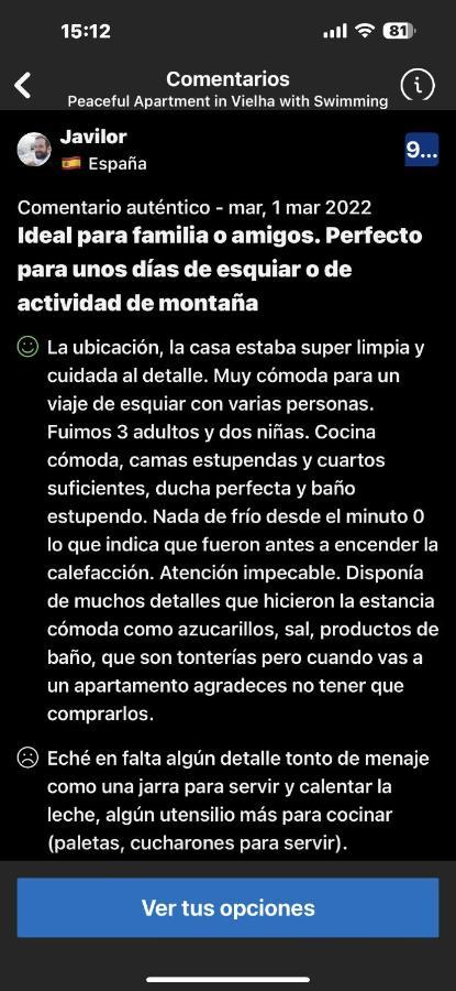 Precioso Atico Duplex En Vielha Para 6 Pax Zewnętrze zdjęcie